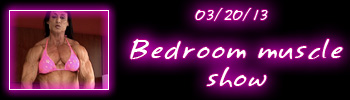 bedroom muscle show